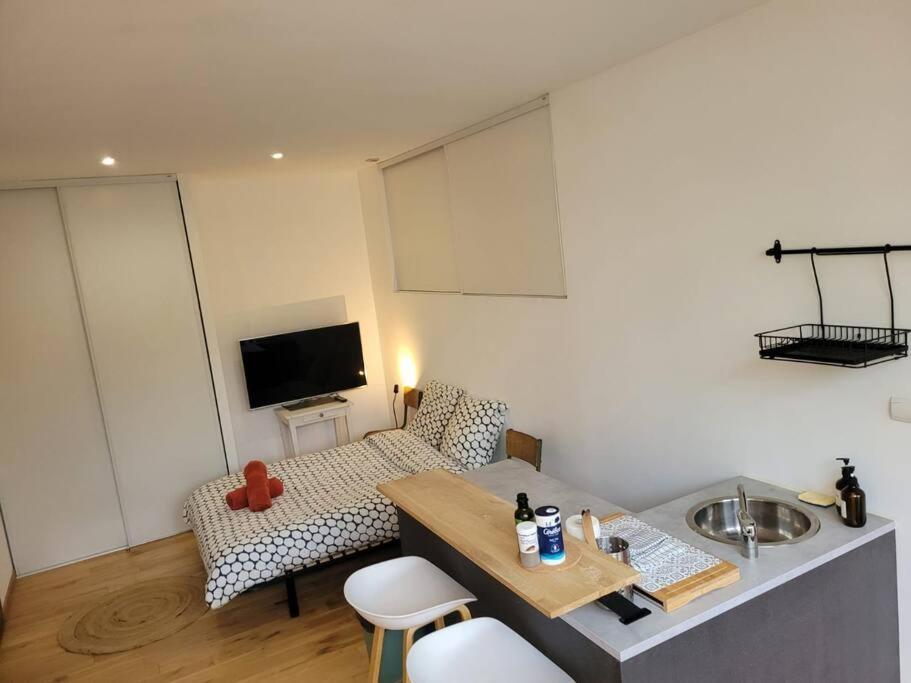 Le Zen - Appartement Avec Terrasse Vertou Luaran gambar
